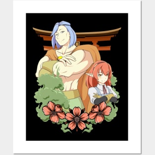 Funny Helck and Vamirio Posters and Art